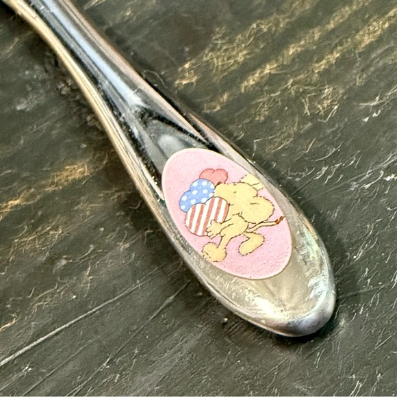 RARE Vintage WMF Cromargan Children's Cutlery The Kitchen Mouse 4 Pc Set - Picture 6 of 14